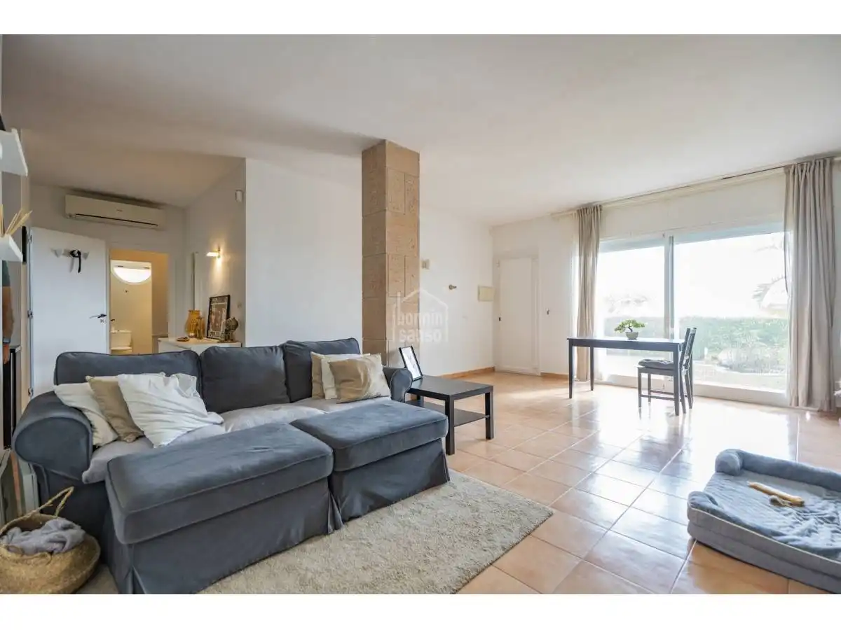 Sala de estar de Apartamento en venta en Es Mercadal con Jardín privado y Terraza