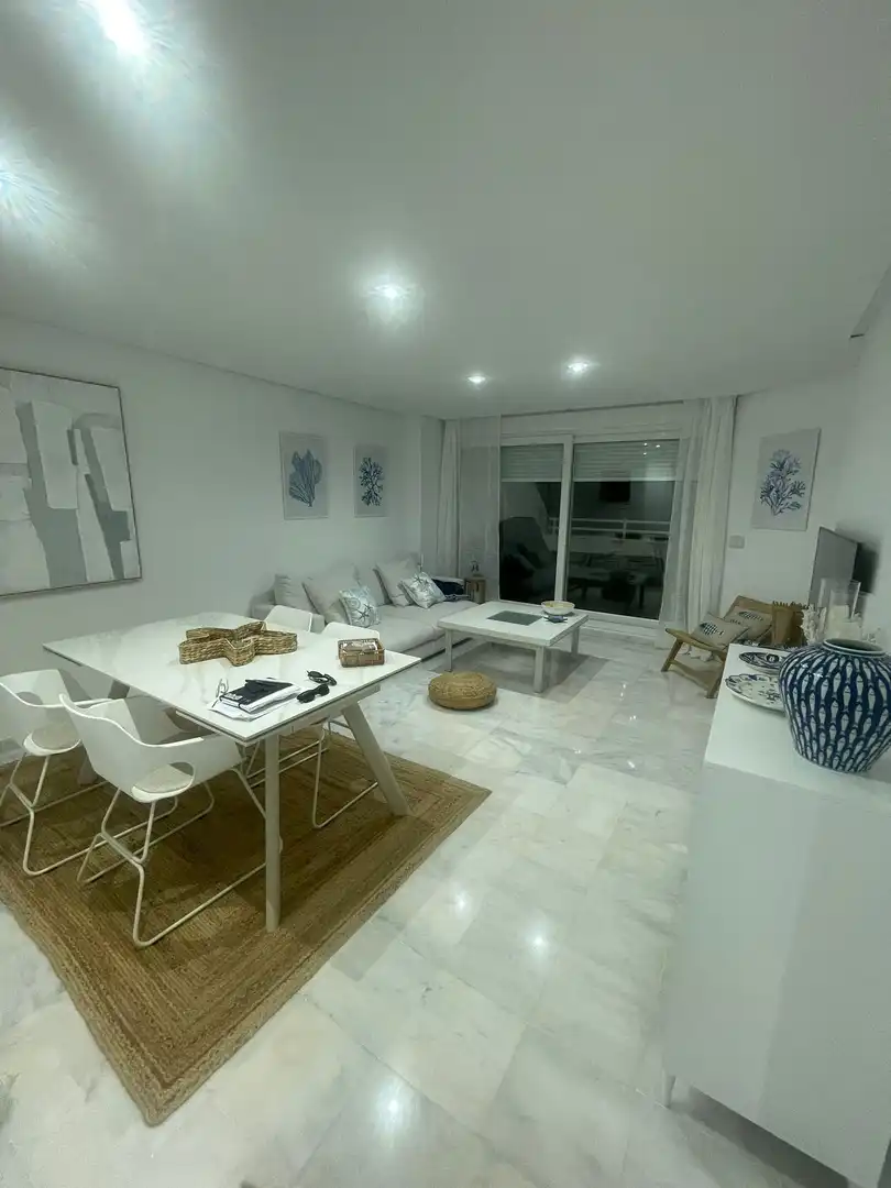 Sala de estar de Apartamento de alquiler en Altea con Aire acondicionado, Calefacción y Amueblado
