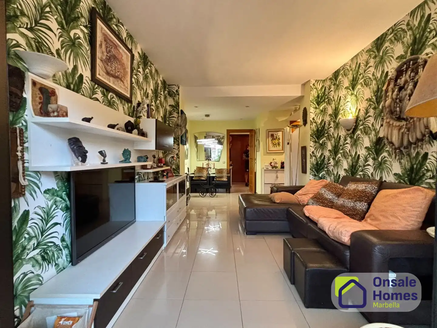 Sala de estar de Piso en venta en Marbella Centro