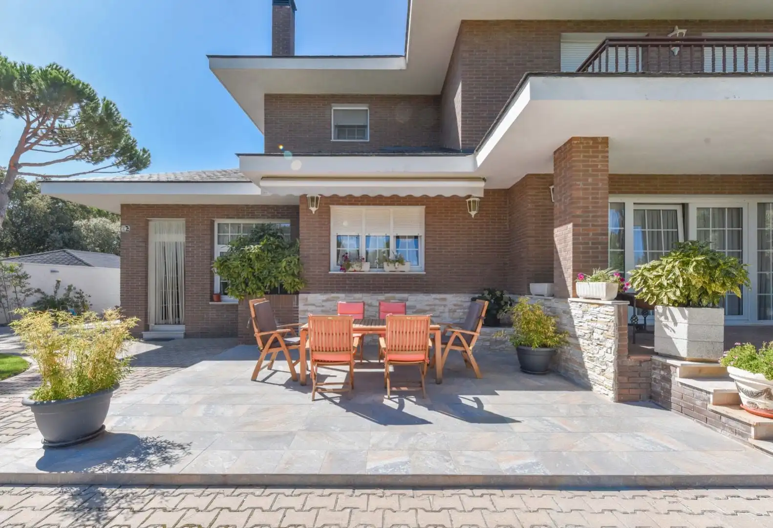 Terraza de Casa o chalet en venta en Tordesillas con Calefacción, Jardín privado y Parquet