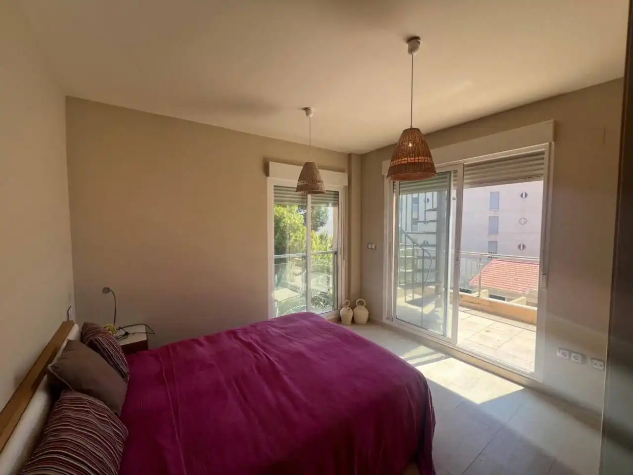 Bedroom of Attic for sale in El Campello  with Air Conditioner, Terrace and Furnished