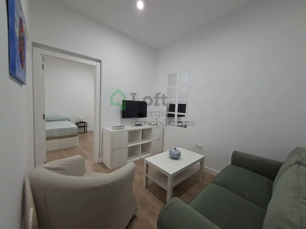 Sala de estar de Piso de alquiler en Badajoz con Amueblado