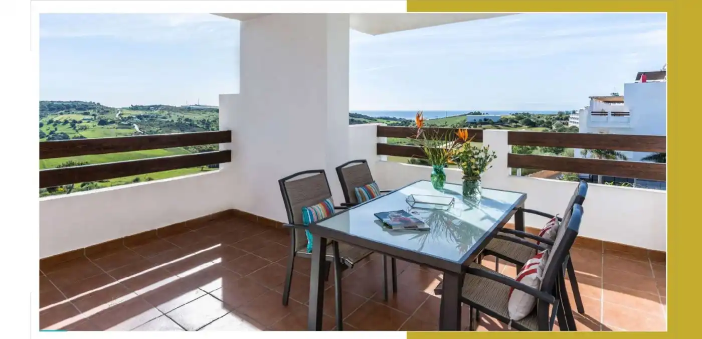Terraza de Piso en venta en Estepona con Aire acondicionado, Jardín privado y Terraza