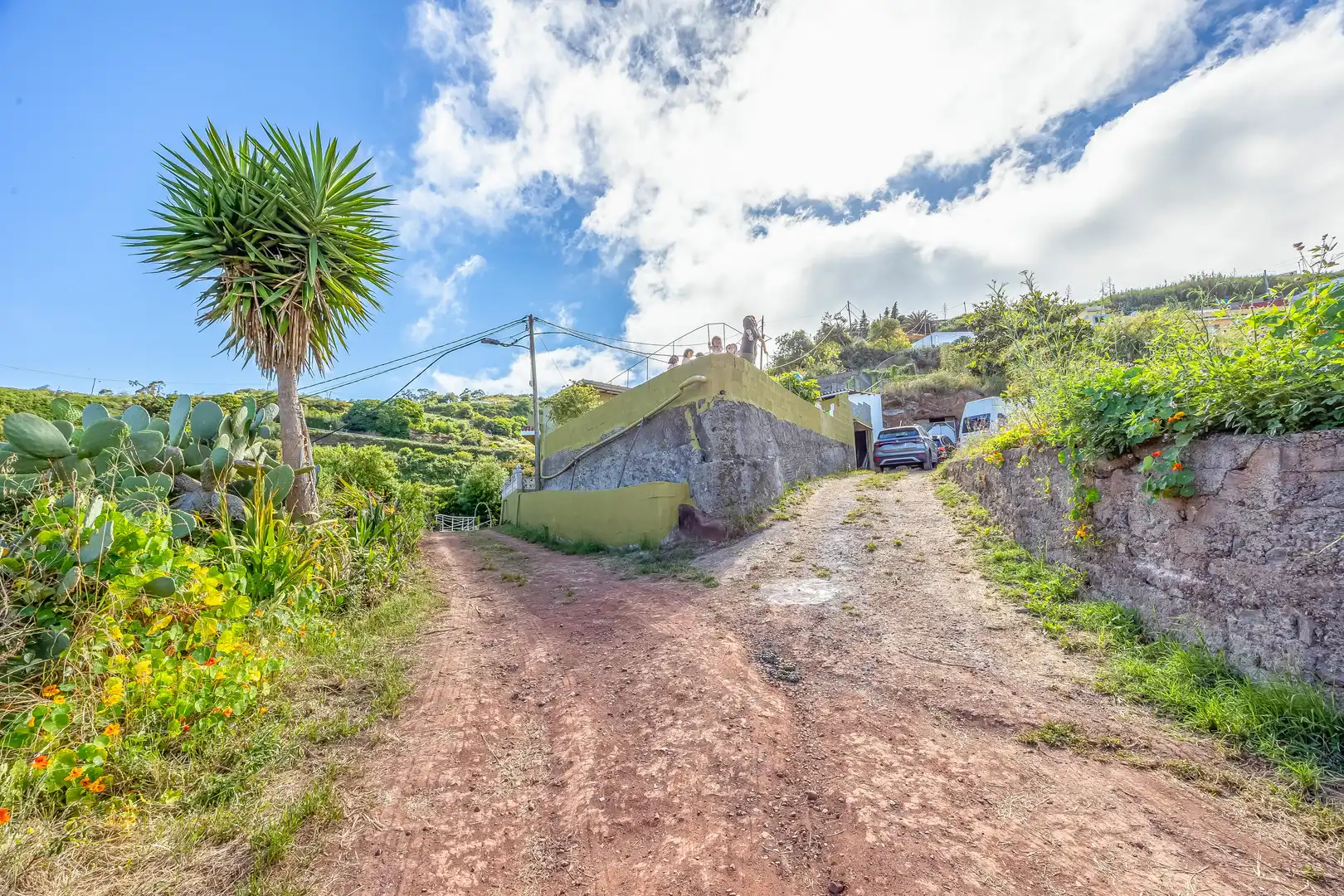 Exterior view of Houses for sale in Santa María de Guía de Gran Canaria  with Private garden, Terrace and Storage room