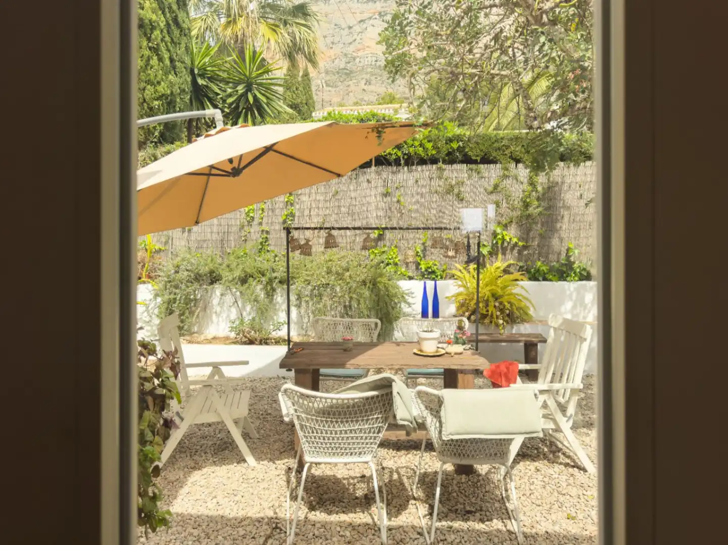 Terraza de Casa o chalet en venta en Jávea / Xàbia con Aire acondicionado, Calefacción y Jardín privado