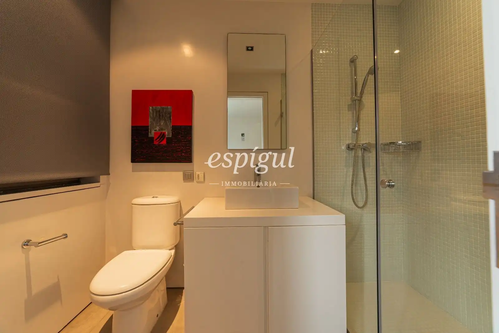 Baño de Casa o chalet en venta en Sant Cugat del Vallès con Aire acondicionado, Parquet y Terraza