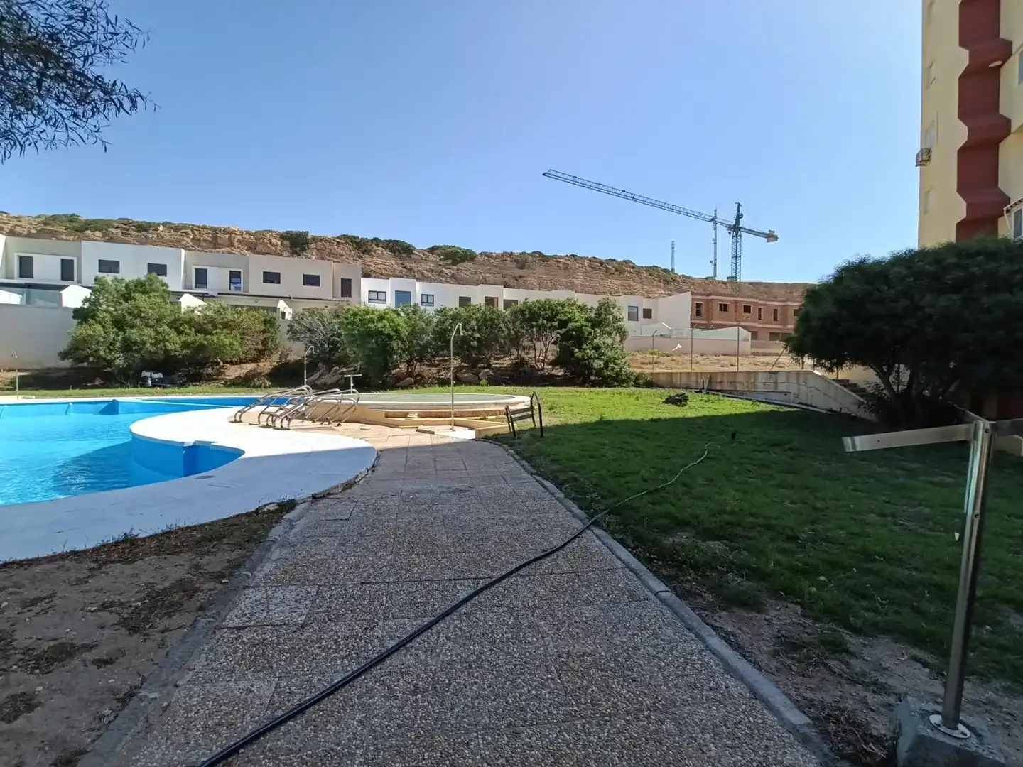 Swimming pool of Flat for rent in El Ejido  with Private garden, Furnished and Community pool