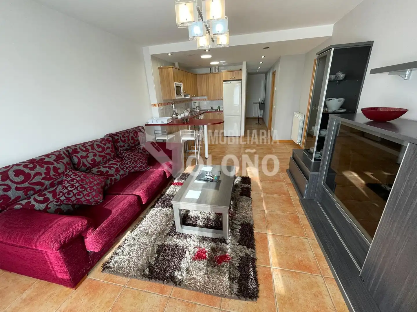 Sala de estar de Apartamento en venta en Alesanco con Calefacción, Terraza y Trastero