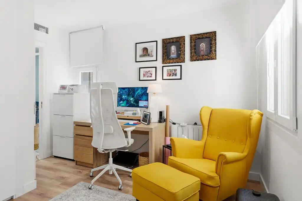 Sala d'estar de Apartament en venda en  Palma de Mallorca amb Aire condicionat, Calefacció i Parquet