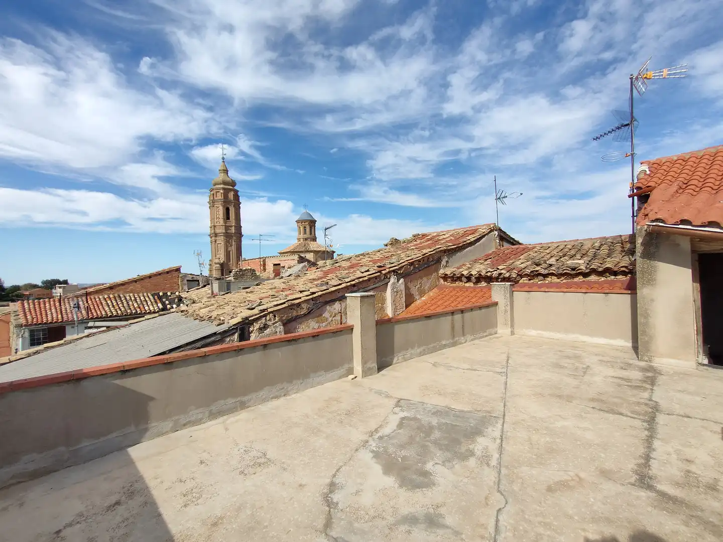 Terraza de Casa o chalet en venta en Valdealgorfa con Jardín privado, Terraza y Amueblado