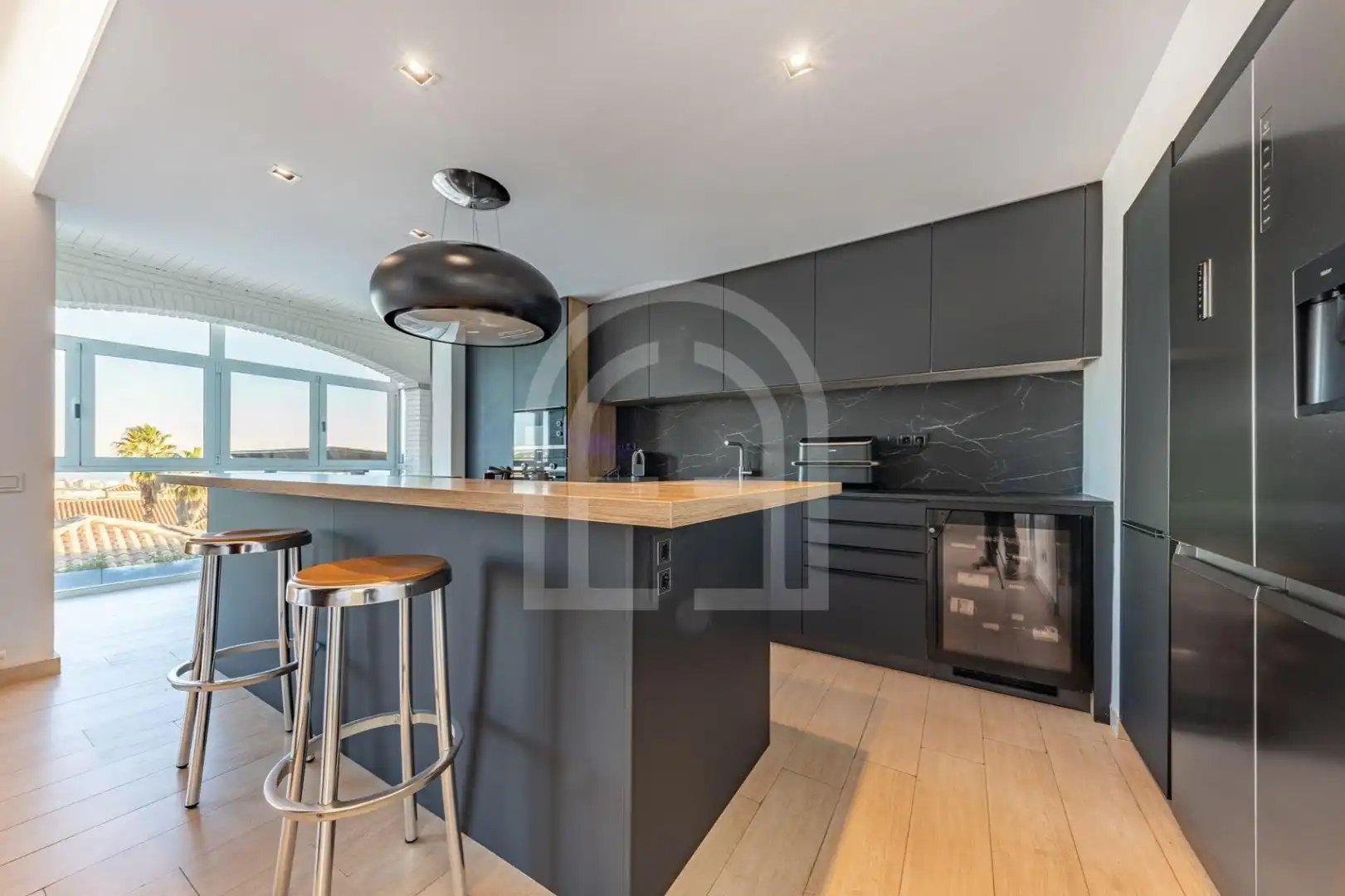 Cocina de Casa o chalet en venta en Premià de Dalt con Aire acondicionado, Calefacción y Jardín privado