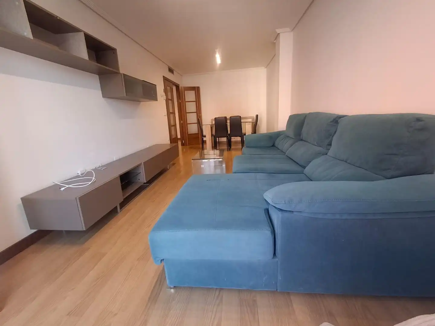 Living room of Flat for sale in Ponferrada  with Heating, Storage room and Furnished