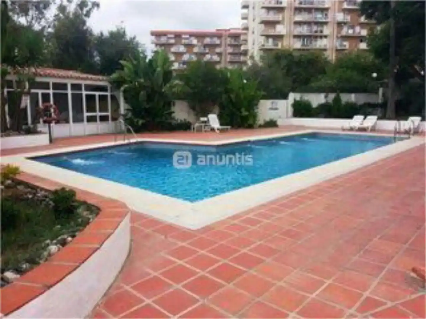 Schwimmbecken von Wohnung zur Miete in Benalmádena mit Klimaanlage, Schwimmbad und Balkon