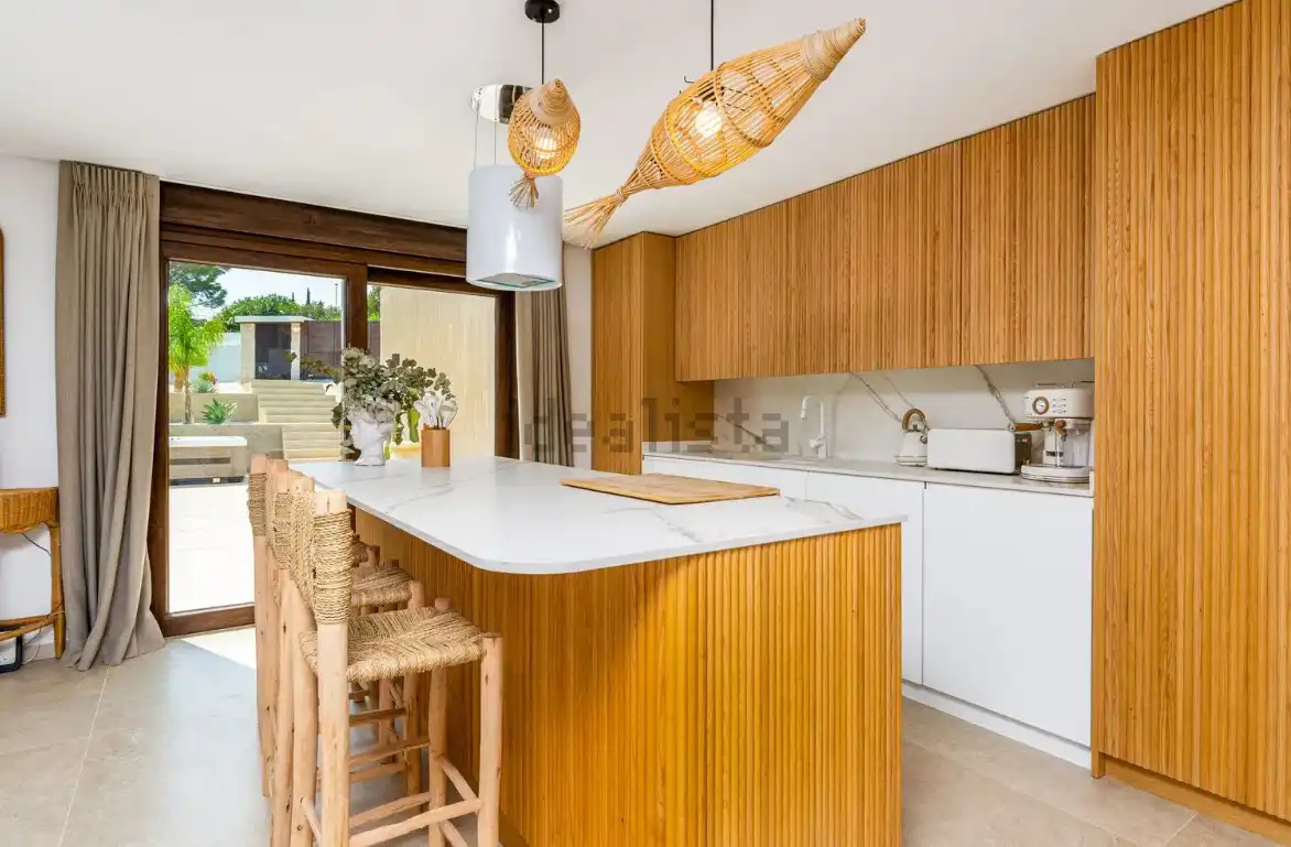 Cocina de Casa o chalet en venta en Altea con Aire acondicionado, Calefacción y Jardín privado