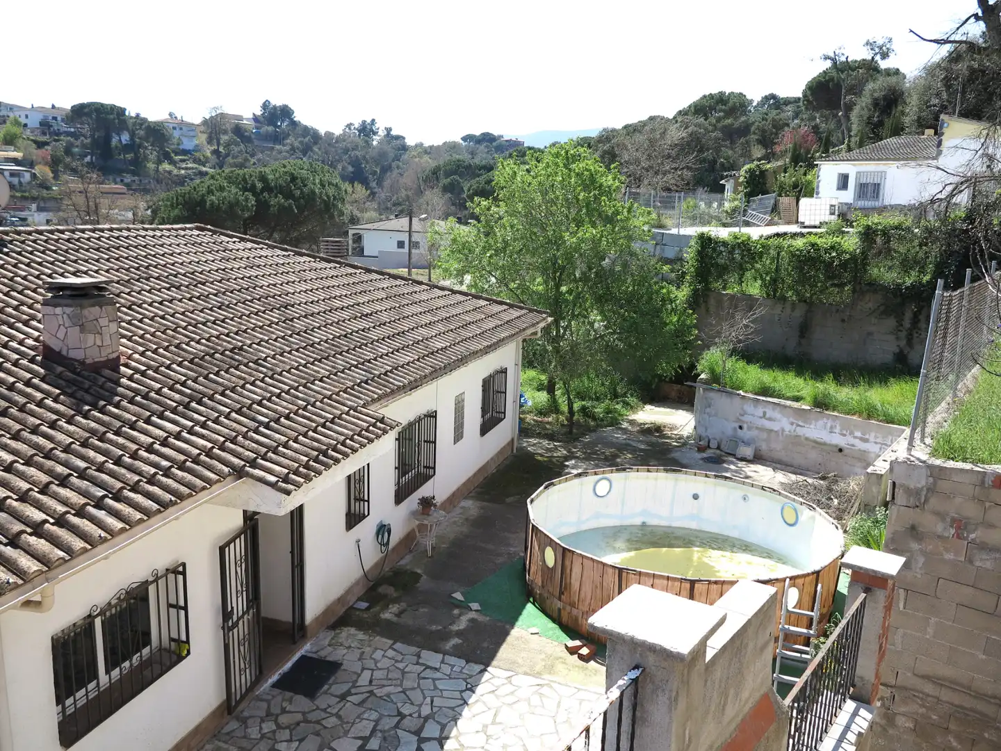 Jardín de Casa o chalet en venta en Blanes con Aire acondicionado, Jardín privado y Terraza