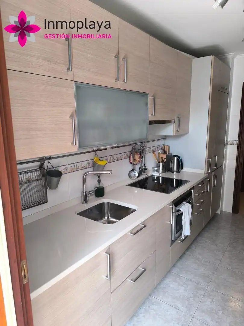 Kitchen of Flat for sale in Noja  with Heating, Terrace and Furnished