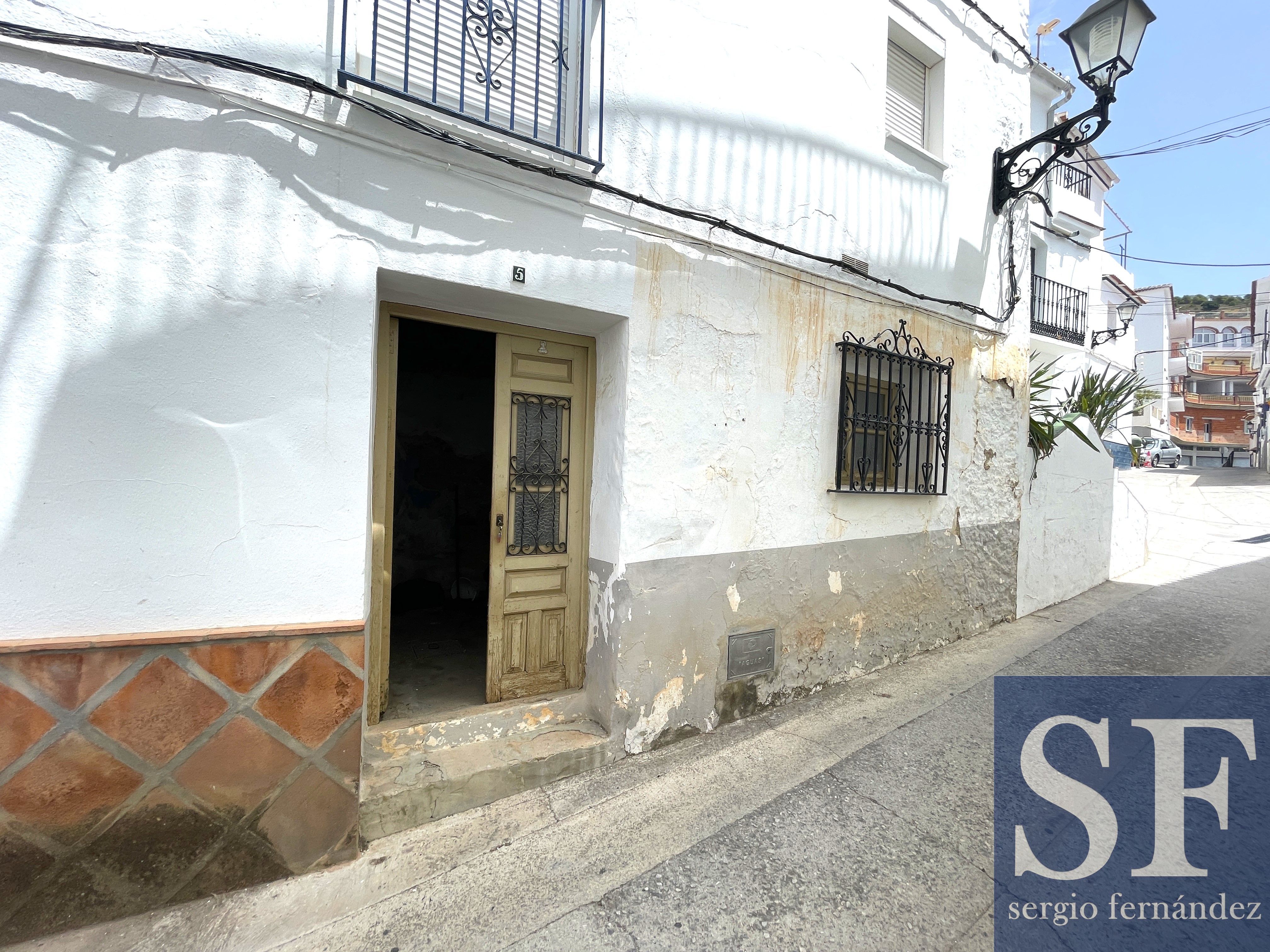 Exterior view of Single-family semi-detached for sale in Canillas de Albaida