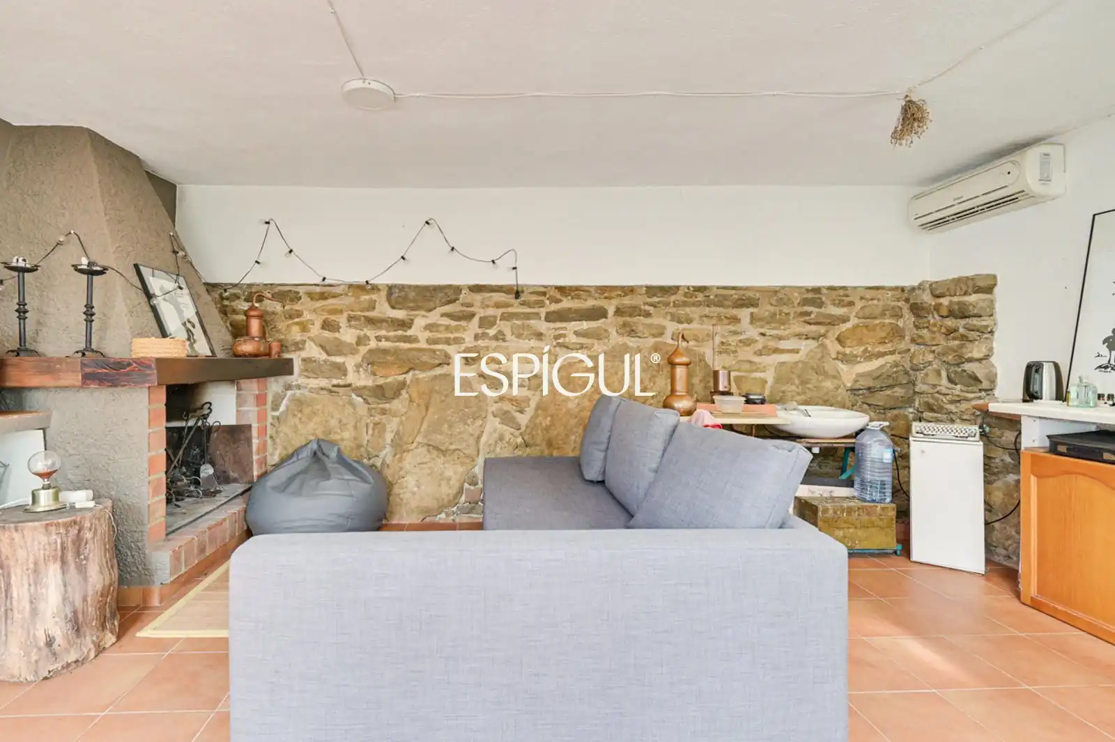 Sala d'estar de Casa o xalet en venda en Canet d'Adri amb Aire condicionat, Calefacció i Terrassa