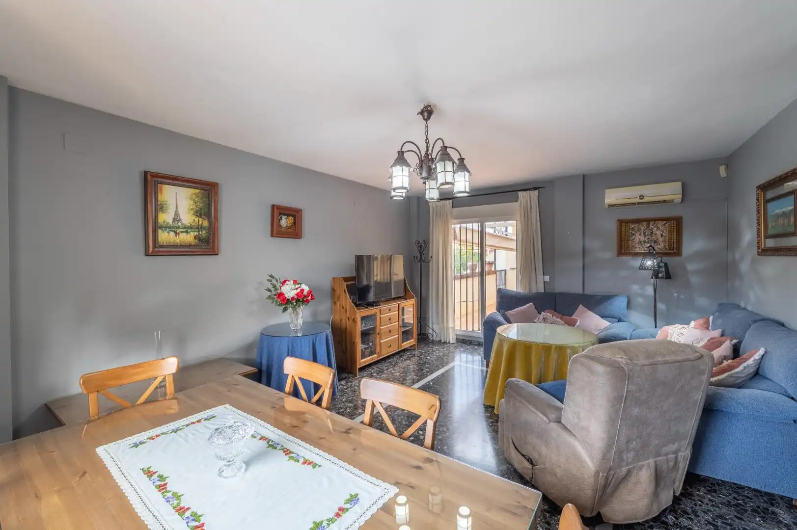 Sala de estar de Casa o chalet en venta en Vegas del Genil