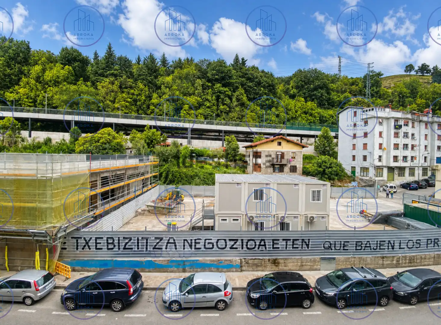 Exterior view of Flat for sale in Eibar  with Heating, Parquet flooring and Terrace