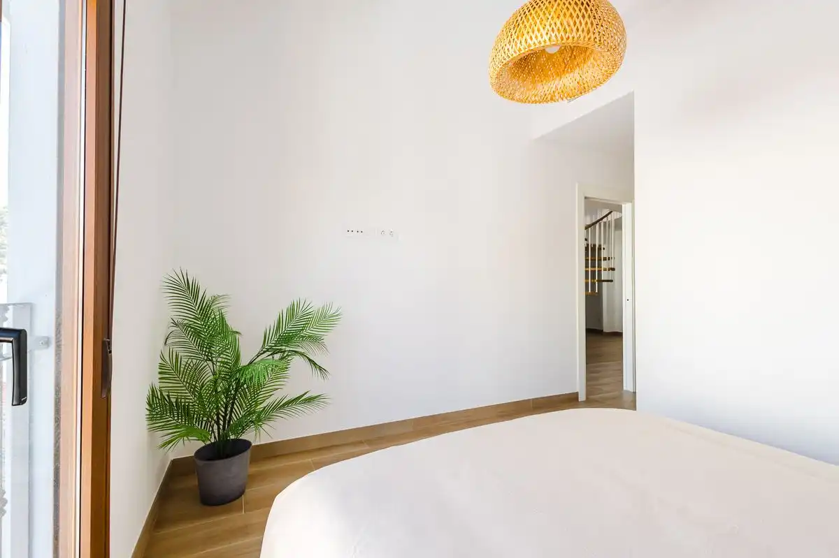 Schlafzimmer von Maisonette zum Verkauf in Málaga mit Klimaanlage, Heizung und Terrasse