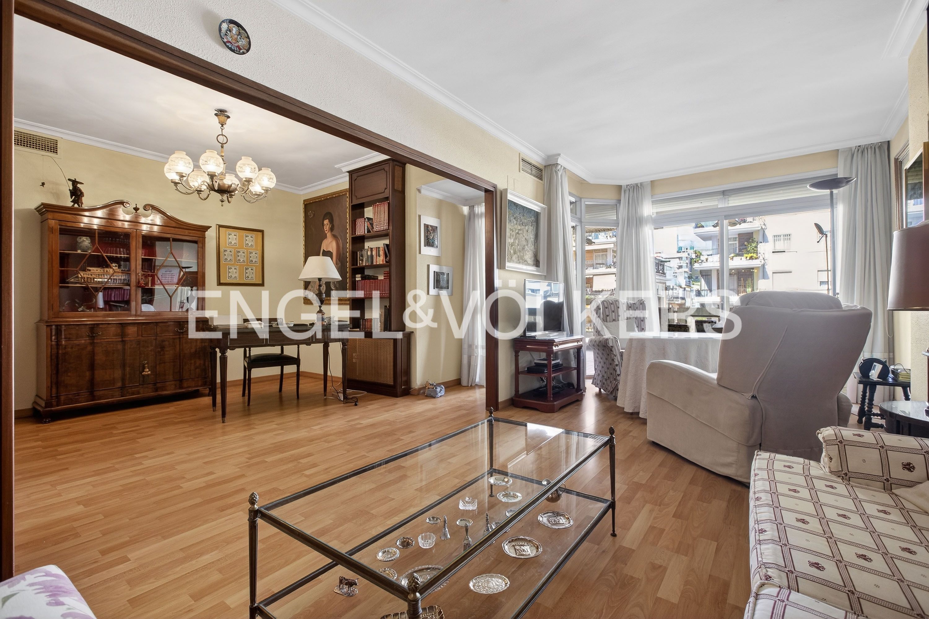 Sala de estar de Piso en venta en  Sevilla Capital con Aire acondicionado, Calefacción y Balcón