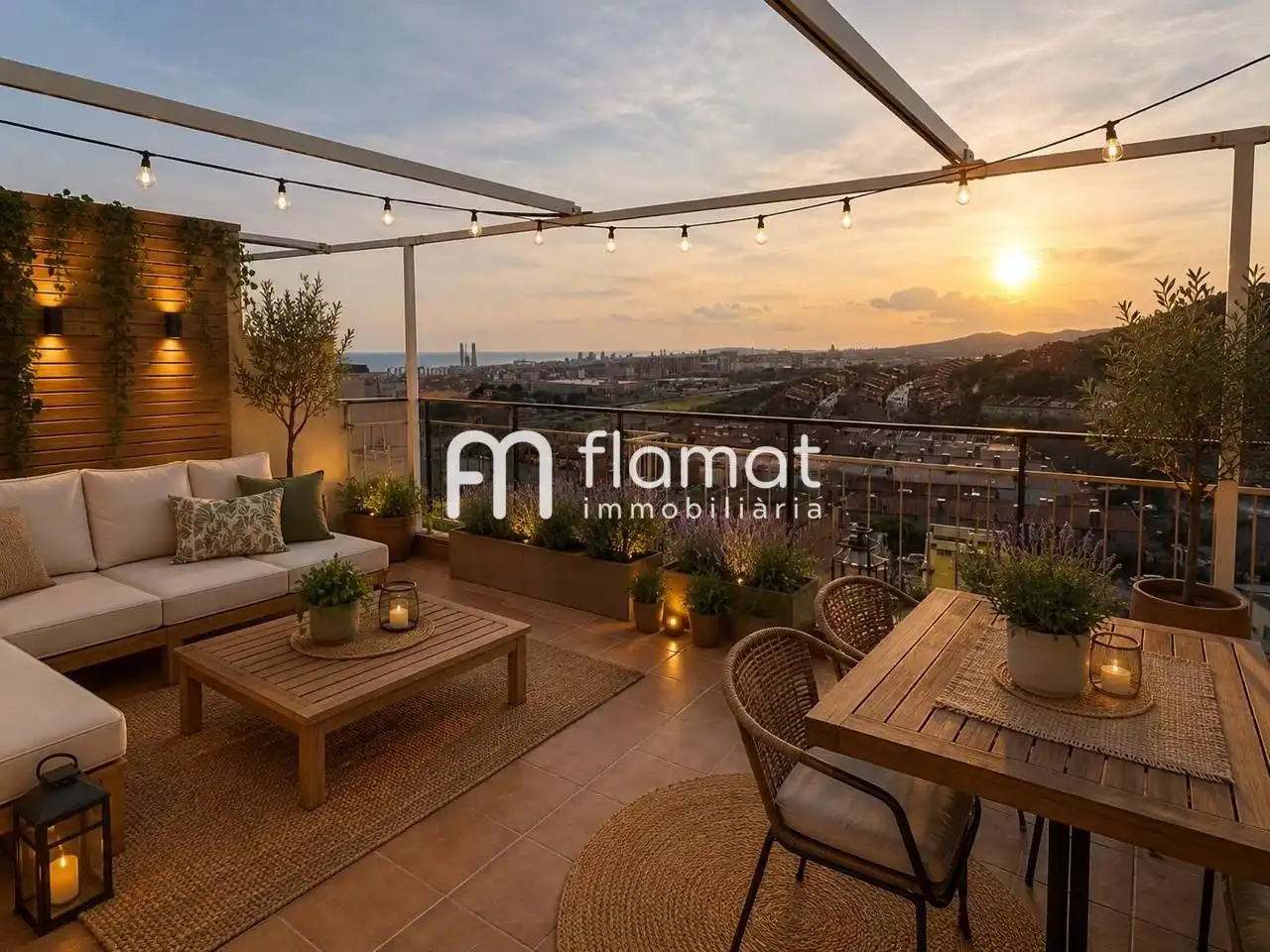 Terraza de Piso en venta en Badalona con Aire acondicionado y Terraza