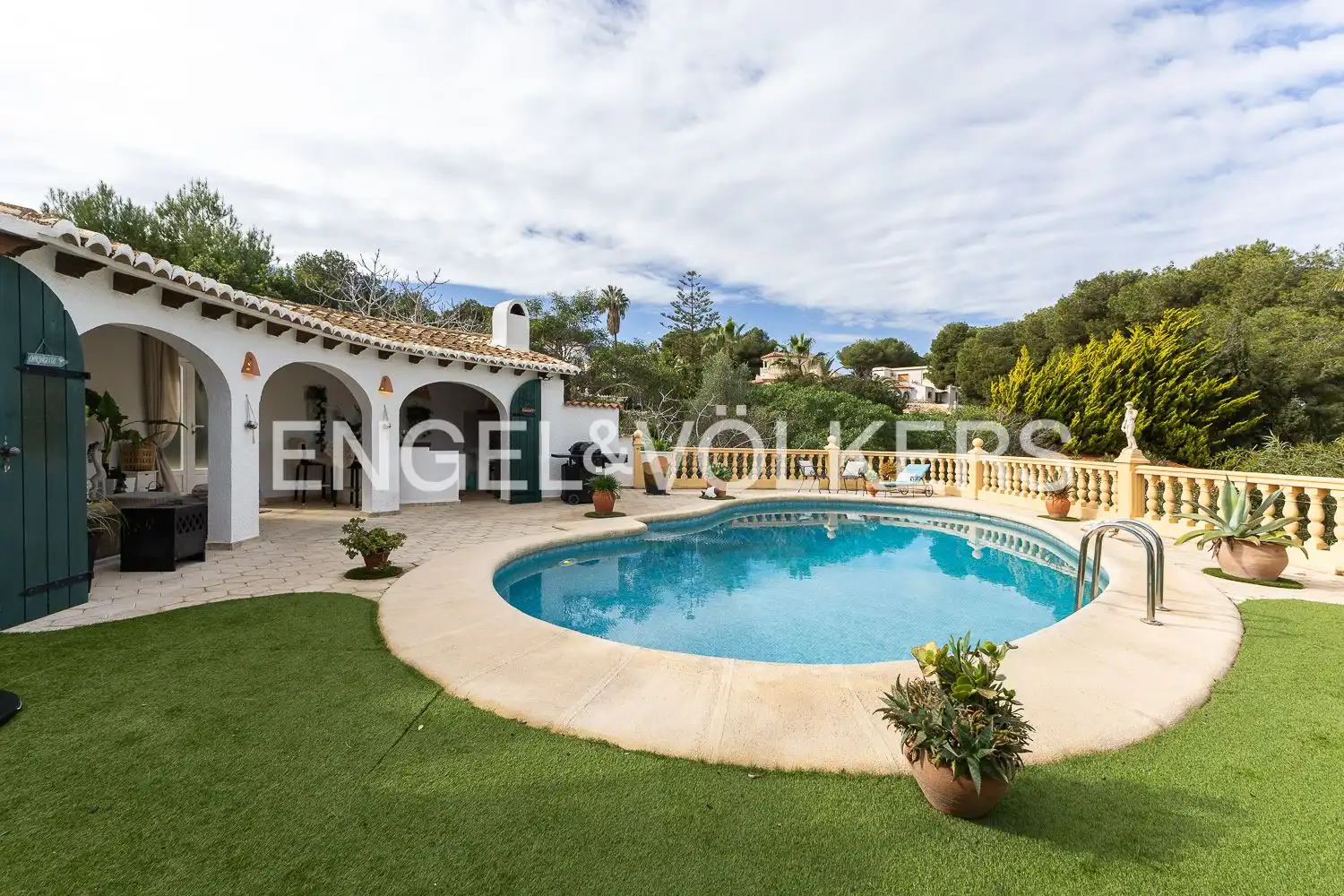 Exterior view of Houses for sale in Jávea / Xàbia  with Air Conditioner, Heating and Private garden