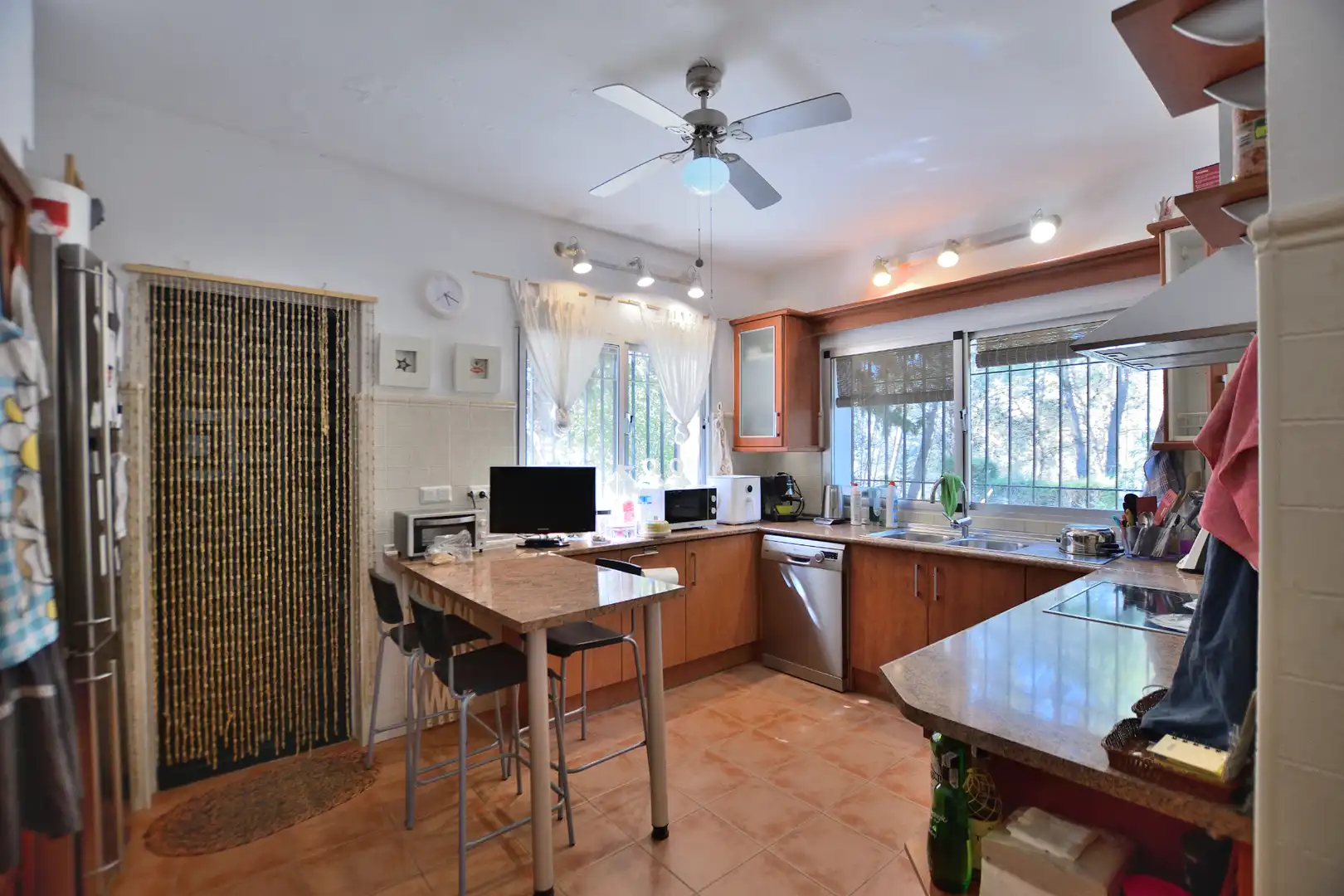 Cocina de Finca rústica en venta en Ronda con Jardín privado, Trastero y Piscina
