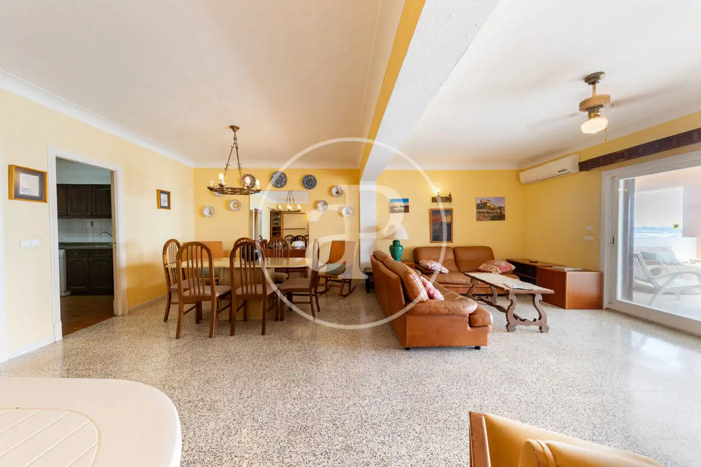 Sala de estar de Piso en venta en  Palma de Mallorca con Aire acondicionado, Calefacción y Terraza