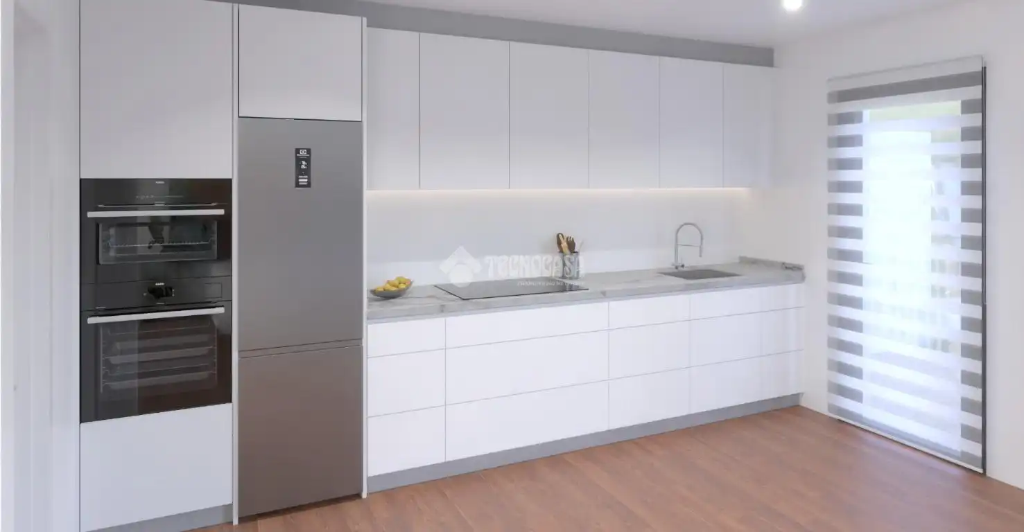 Cocina de Casa o chalet en venta en Villanueva de Gállego con Aire acondicionado, Calefacción y Jardín privado