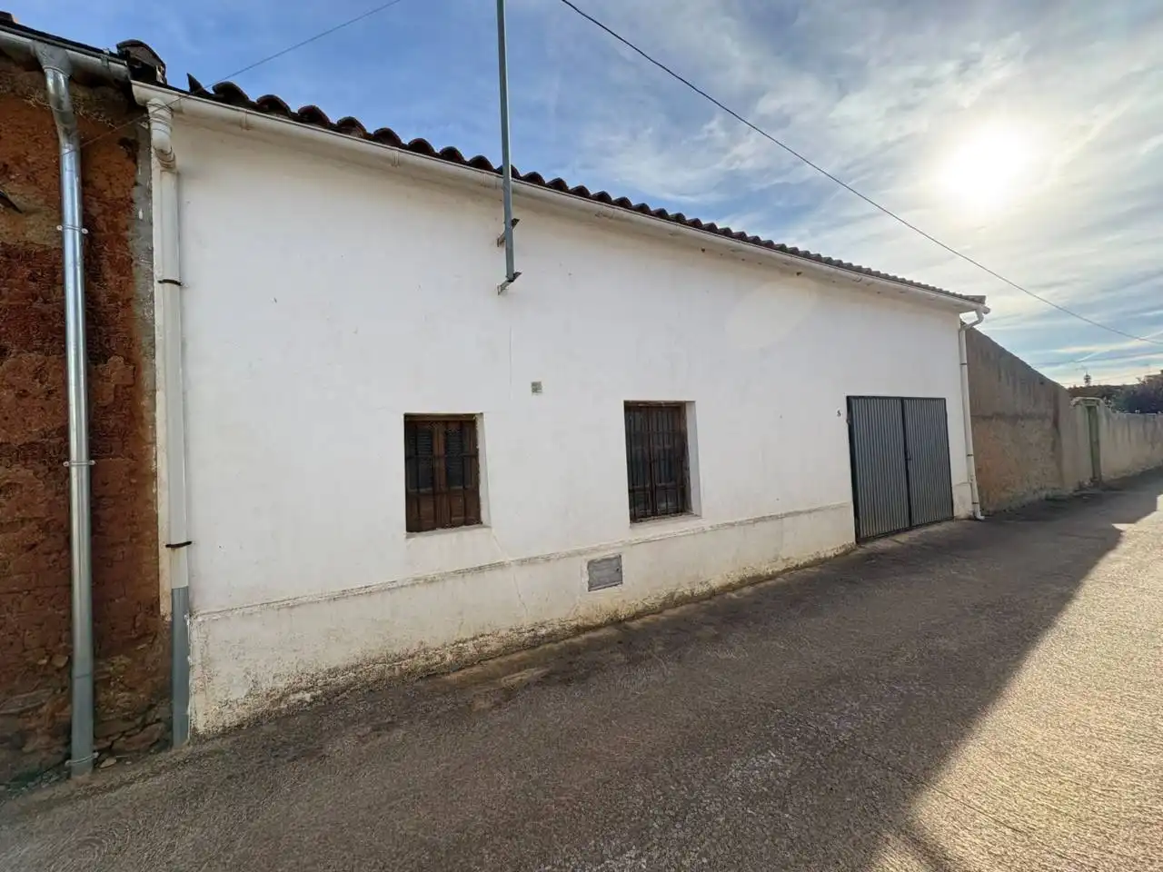 Vista exterior de Casa o chalet en venta en Abusejo con Amueblado