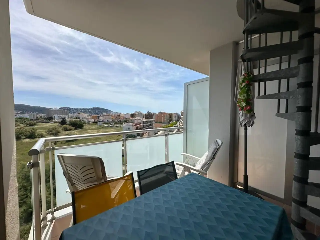 Terraza de Apartamento en venta en Roses con Aire acondicionado, Calefacción y Terraza