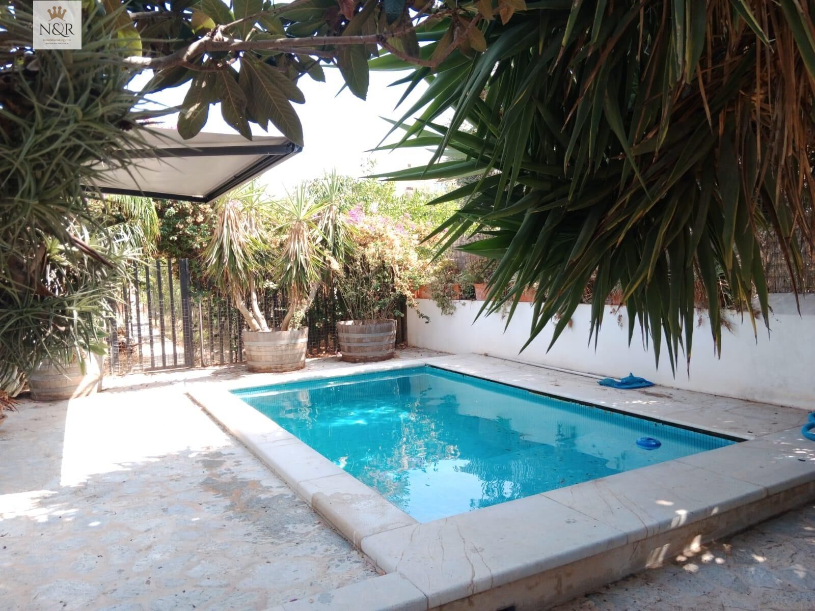 Piscina de Casa o xalet de lloguer en Binissalem amb Aire condicionat, Jardí privat i Terrassa