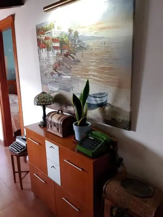 Sala d'estar de Casa o xalet en venda en Mollina amb Aire condicionat, Calefacció i Jardí privat