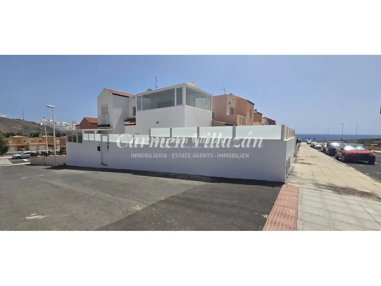 Vista exterior de Casa o chalet en venta en Tuineje con Aire acondicionado, Terraza y Piscina