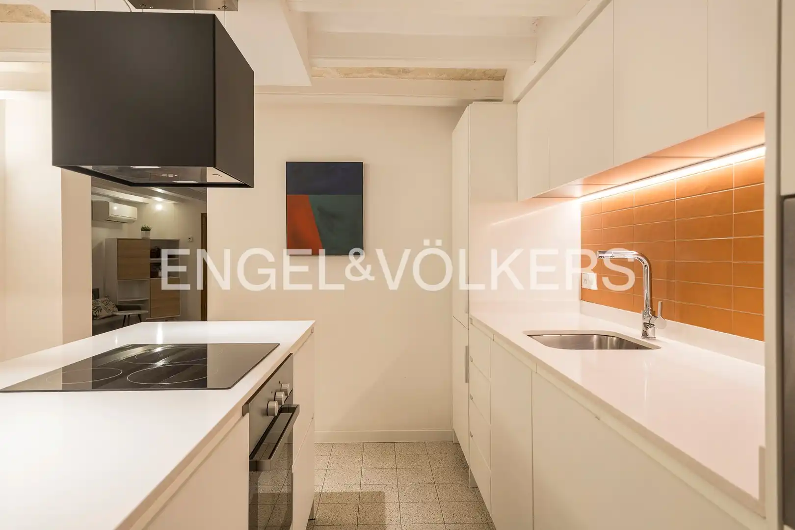 Cocina de Piso en venta en Barcelona con Aire acondicionado, Calefacción y Terraza