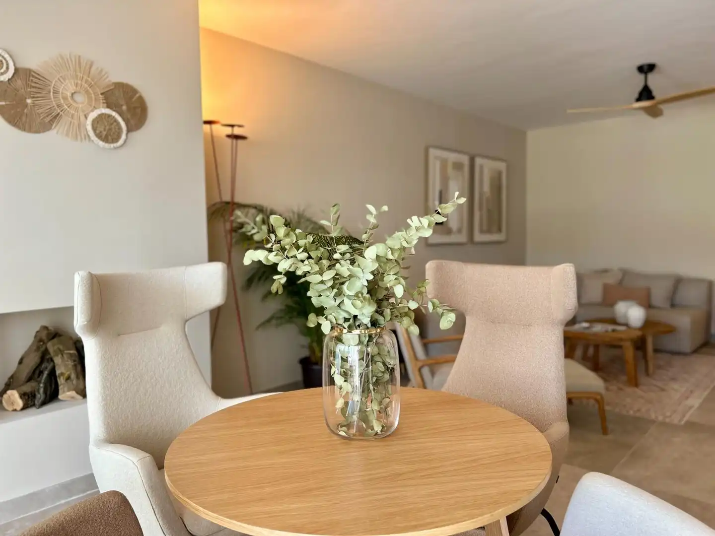 Dining room of Apartments for sale in Marbella  with Air Conditioner, Heating and Private garden