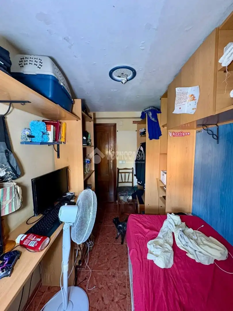 Schlafzimmer von Wohnung zum Verkauf in Madrid mit Klimaanlage, Heizung und Terrasse