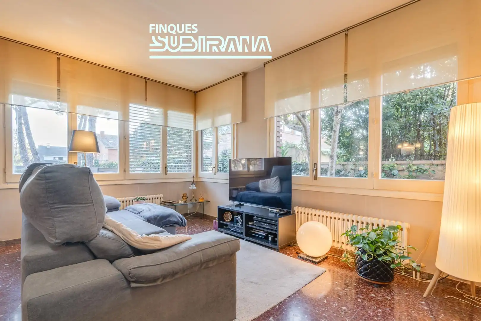 Living room of Houses for sale in Igualada  with Heating, Private garden and Terrace