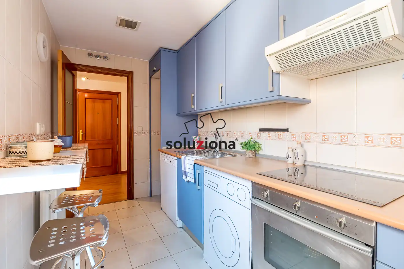 Kitchen of Attic for sale in Getafe  with Air Conditioner, Heating and Parquet flooring