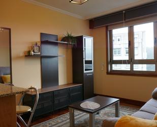 Living room of Flat to rent in Arteixo  with Heating, Parquet flooring and Storage room