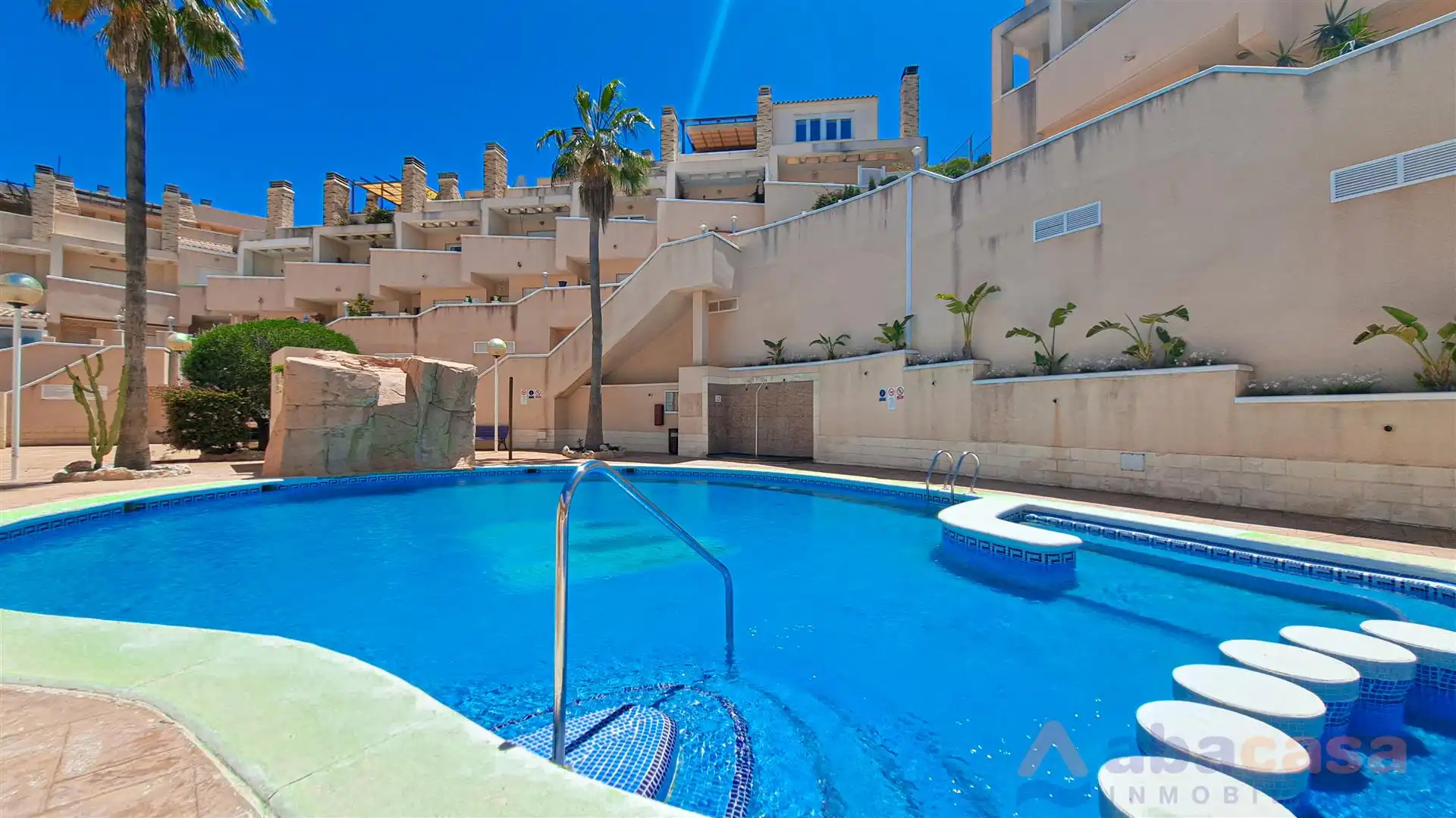 Piscina de Casa adosada en venta en Cartagena con Aire acondicionado, Terraza y Trastero