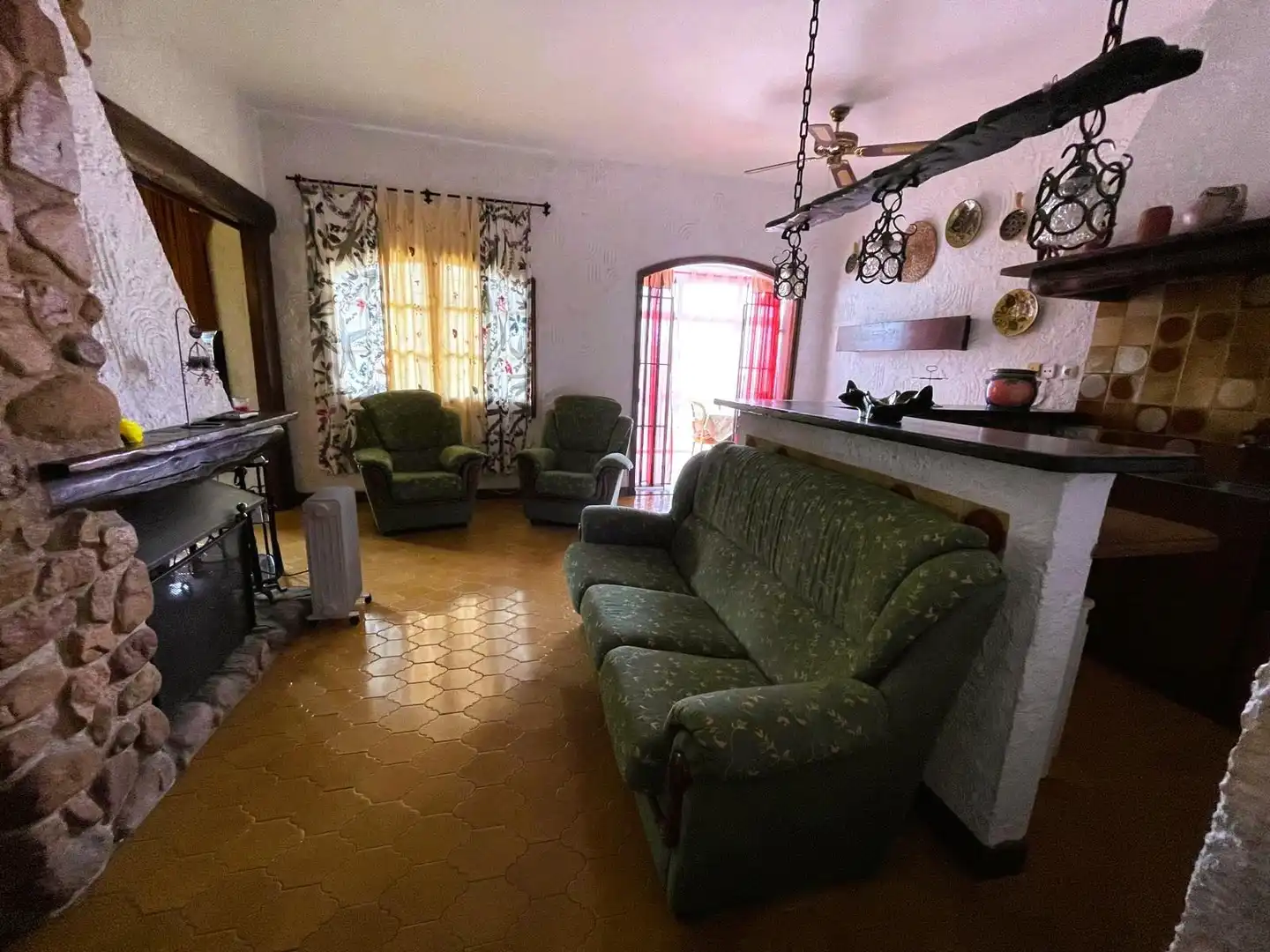 Sala de estar de Casa o chalet en venta en Lloret de Mar con Calefacción, Jardín privado y Terraza