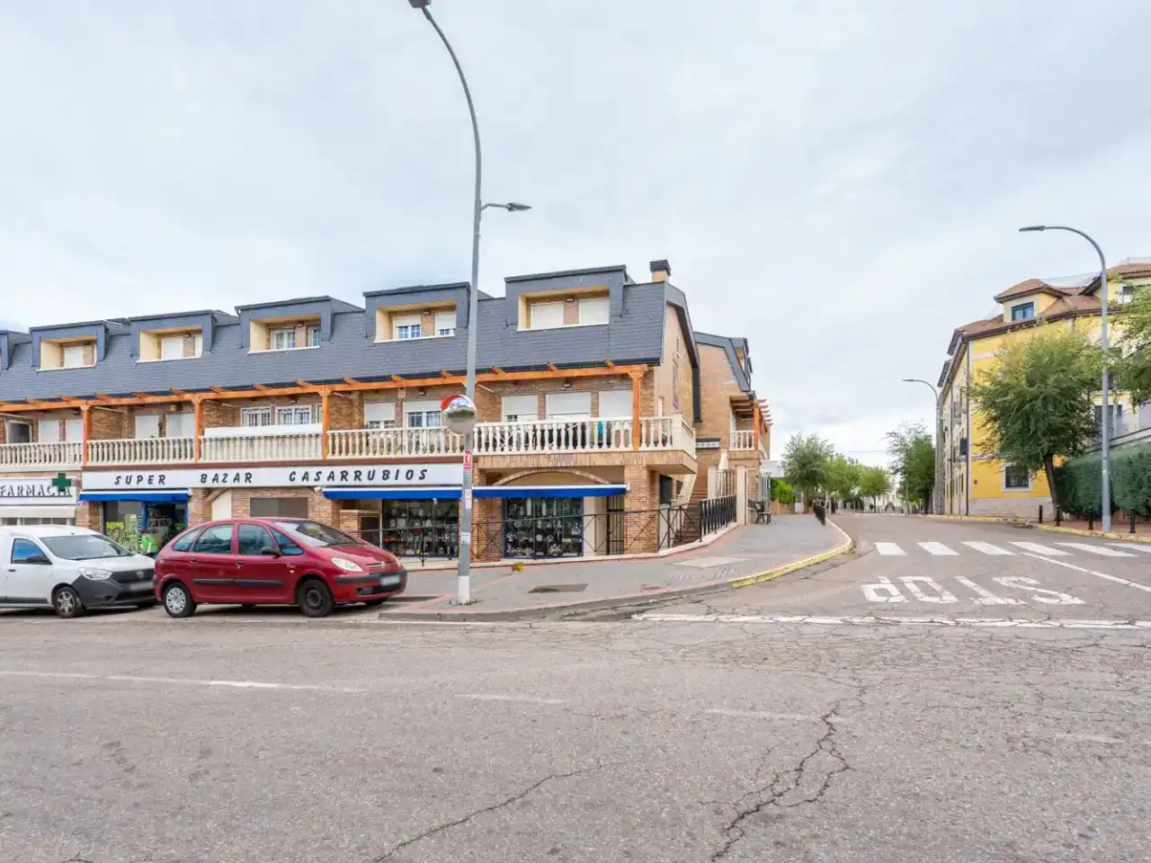 Vista exterior de Piso en venta en Casarrubios del Monte con Balcón