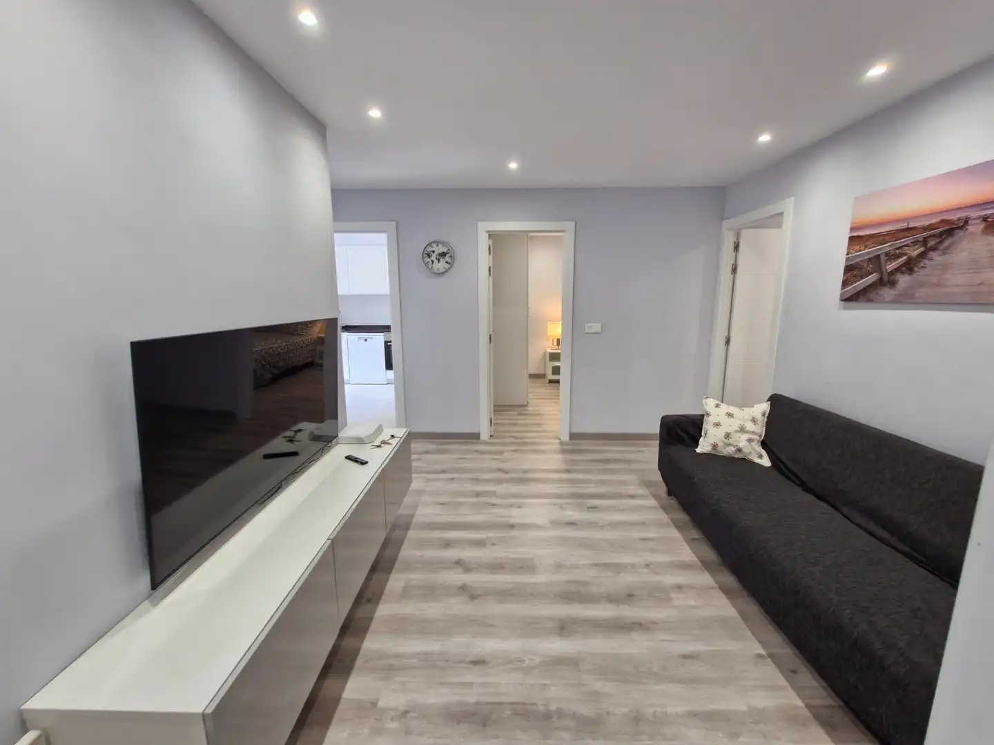 Living room of Flat for rent in Bilbao   with Heating, Furnished and Oven
