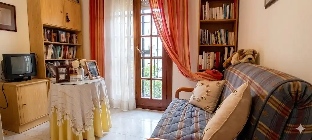 Wohnzimmer von Einfamilien-Reihenhaus zum Verkauf in Algeciras mit Terrasse und Balkon