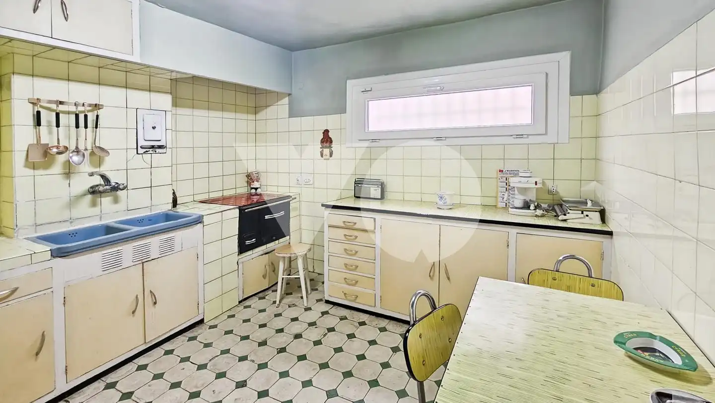 Cocina de Casa adosada en venta en Madrid con Aire acondicionado, Jardín privado y Terraza