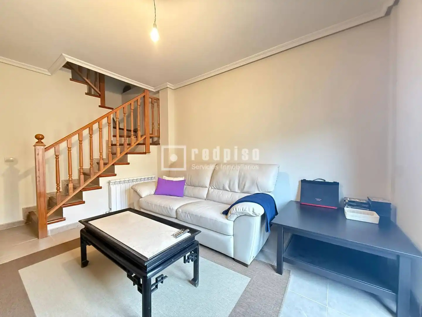 Sala de estar de Dúplex en venta en El Boalo - Cerceda – Mataelpino con Calefacción, Terraza y Trastero