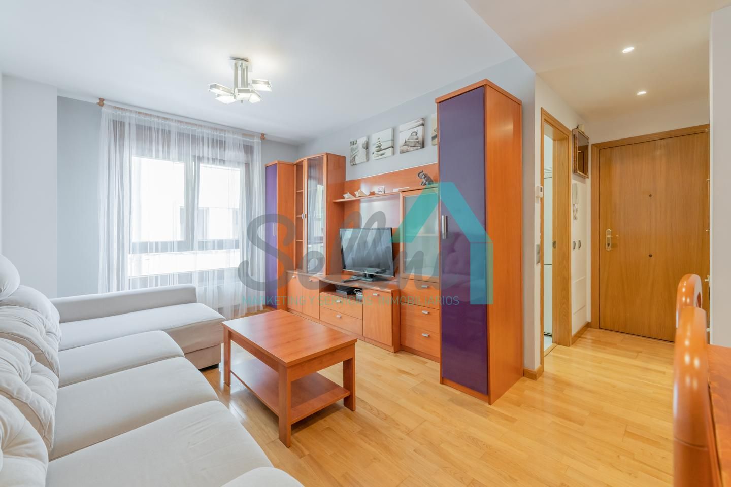 Bedroom of Flat to rent in Gijón   with Heating, Parquet flooring and Storage room
